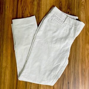 WHBM White Ankle Pants